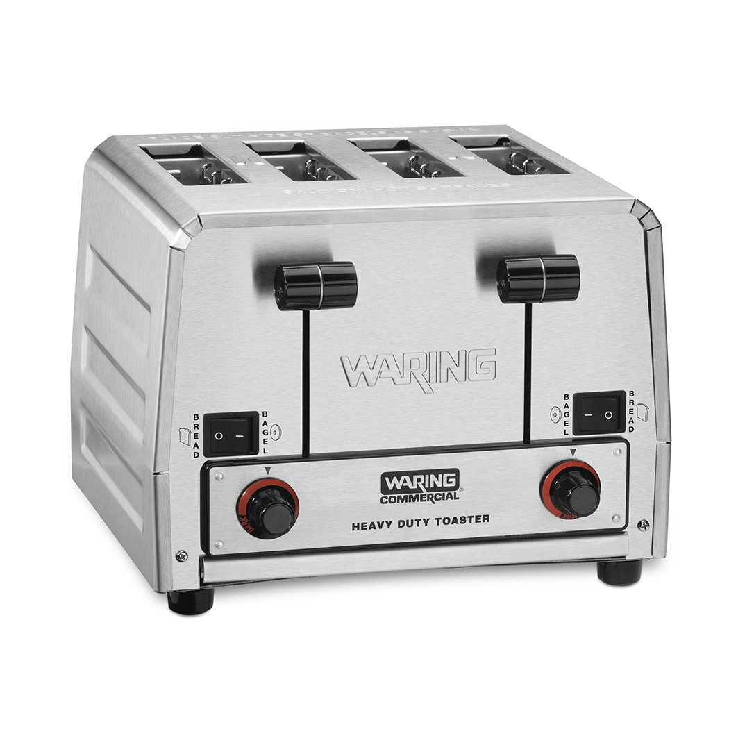 Heavy-Duty 4-Slot Switchable Bread and Bagel Toaster
